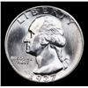 Image 2 : 1937-d Washington Quarter 25c Grades GEM Unc