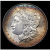 Image 2 : 1886-p Colorfully Toned Morgan Dollar $1 Grades GEM Unc