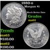 Image 1 : 1880-o Morgan Dollar $1 Grades Select Unc