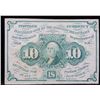 Image 2 : 1862 US Fractional Currency 10c First Issue Washington Grades Choice AU/BU Slider