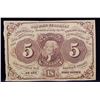 Image 2 : 1862 US Fractional Currency 5c First Issue fr-1230 Thomas Jefferson W/ Monigram Grades Select CU