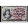Image 2 : 1870's US Fractional Currency 10¢ Fourth Issue Fr-1258 Grades vf+