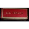 Image 3 : Box of 50 Rolls of 2003-p Gem Unc Lincoln Cents 1c, 50 Coins Each 2500 Coins total