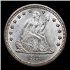 Image 2 : ***Auction Highlight*** 1876-cc Seated Liberty Quarter 25c Graded ms66 By SEGS (fc)