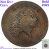 Image 8 : *HIGHLIGHT OF ENTIRE AUCTION** 1793 Chain America S-3, B-4, R-3 Flowing Hair 1c vf30 details By SEGS