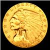 Image 2 : *HIGHLIGHT OF MONTH* 1911-p TOP POP! Gold Indian Quarter Eagle $2 1/2 Graded ms66 By SEGS (fc)