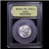 Image 4 : ***Auction Highlight*** 1892-p Barber Quarter 25c Graded Select Unc By USCG (fc)