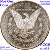 Image 7 : *HIGHLIGHT OF NIGHT* 1889-cc Morgan Dollar $1 Graded Select Unc By USCG (fc)