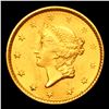 Image 2 : ***Auction Highlight*** 1853 Gold Dollar $1 Graded Choice Unc By USCG (fc)
