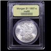 Image 4 : ***Auction Highlight*** 1897-s Morgan Dollar $1 Graded GEM+ Unc By USCG (fc)