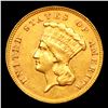 Image 2 : ***Auction Highlight*** 1874 Three Dollar Gold 3 Graded Select Unc By USCG (fc)