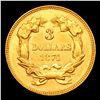 Image 3 : ***Auction Highlight*** 1874 Three Dollar Gold 3 Graded Select Unc By USCG (fc)