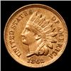 Image 2 : 1862 Indian Cent 1c Grades Choice AU/BU Slider