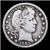Image 2 : 1903-o Barber Quarter 25c Grades vf, very fine