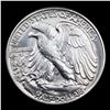 Image 3 : 1945-p Walking Liberty Half Dollar 50c Grades Choice Unc