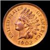 Image 2 : 1902 Indian Cent 1c Grades Select+ Unc RB