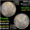 Image 1 : 1882-p Morgan Dollar $1 Grades Select Unc+ PL