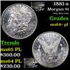 Image 1 : 1881-s Morgan Dollar $1 Grades Choice Unc+ PL
