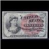 Image 2 : 1870's US Fractional Currency 10¢ Fourth Issue Fr-1261 Grades vf+