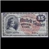 Image 2 : 1870's US Fractional Currency 15¢ Fourth Issue Fr-1267 Grades vf++