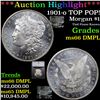 Image 1 : ***Auction Highlight*** 1901-o TOP POP! Morgan Dollar $1 Graded ms66 DMPL By SEGS (fc)