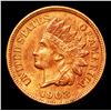 Image 2 : ***Auction Highlight*** 1908-s Indian Cent 1c Graded ms64+ bn By SEGS (fc)