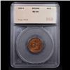Image 4 : ***Auction Highlight*** 1908-s Indian Cent 1c Graded ms64+ bn By SEGS (fc)