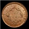 Image 3 : ***Auction Highlight*** 1823 Restrike Coronet Head Large Cent 1c Graded GEM+ Unc BN By USCG (fc)