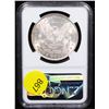 Image 3 : NGC 1897-p Morgan Dollar $1 Graded ms63 By NGC