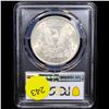 Image 3 : PCGS 1879-p Morgan Dollar $1 Graded ms63 By PCGS