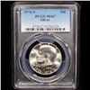 Image 2 : PCGS 1776-1976-s Silver Kennedy Half Dollar 50c Graded ms67 By PCGS