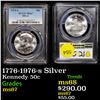 Image 1 : PCGS 1776-1976-s Silver Kennedy Half Dollar 50c Graded ms67 By PCGS