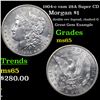 Image 1 : 1904-o vam 28A Super CD Morgan Dollar $1 Grades GEM Unc