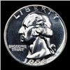 Image 2 : Proof 1956 Washington Quarter 25c Grades GEM++ Proof