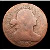 Image 2 : 1803 Draped Bust Large Cent 1c Grades g, good