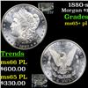 Image 1 : 1880-s Morgan Dollar $1 Grades GEM+ PL