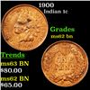 Image 1 : 1900 Indian Cent 1c Grades Select Unc BN