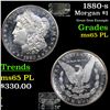 Image 1 : 1880-s Morgan Dollar $1 Grades GEM Unc PL
