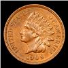 Image 2 : 1909 Indian Cent 1c Grades Choice AU/BU Slider+