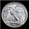 Image 3 : 1945-p Walking Liberty Half Dollar 50c Grades Choice+ Unc