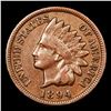 Image 2 : 1894 Indian Cent 1c Grades vf++