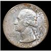Image 2 : 1944-d Washington Quarter 25c Grades GEM++ Unc