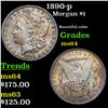 Image 1 : 1890-p Morgan Dollar $1 Grades Choice Unc