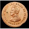 Image 2 : 1863 Beware F-136-397a; Minor Mint Error Civil War Token 1c Grades xf+