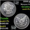 Image 1 : 1898-p Morgan Dollar $1 Grades Select Unc PL