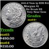 Image 1 : 1921-d Vam 1p EDS R-6 Morgan Dollar $1 Grades Choice+ Unc