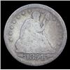 Image 2 : 1854-p Arrows Seated Liberty Quarter 25c Grades vg+