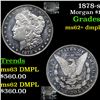 Image 1 : 1878-s Morgan Dollar $1 Grades Select Unc+ DMPL