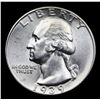 Image 2 : 1939-p Washington Quarter 25c Grades GEM Unc