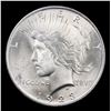 Image 2 : 1923-p Peace Dollar $1 Grades Choice+ Unc